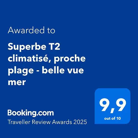 Superbe T2 Climatisé, Proche - Belle Vue Appartement Porticcio (Corsica)